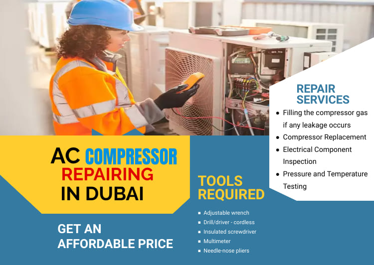 ac compressor repair in Dubai
