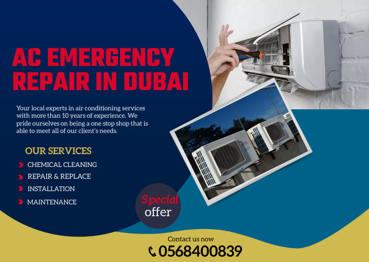 ac emergency repair in Dubai