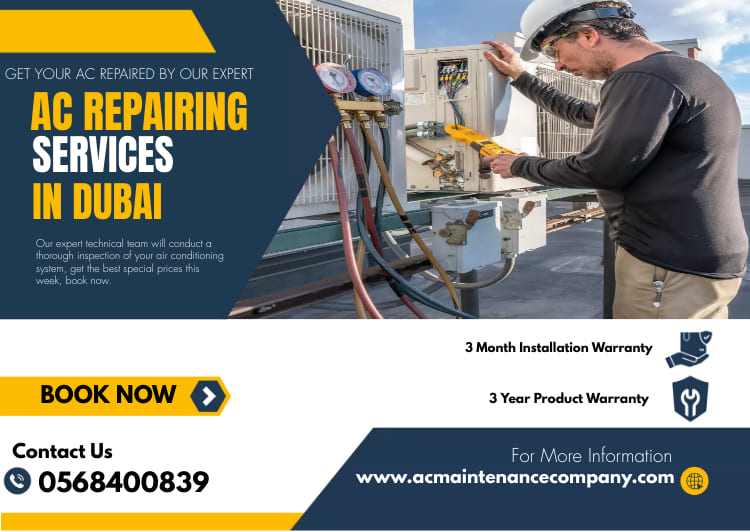 ac repairing services in Dubai