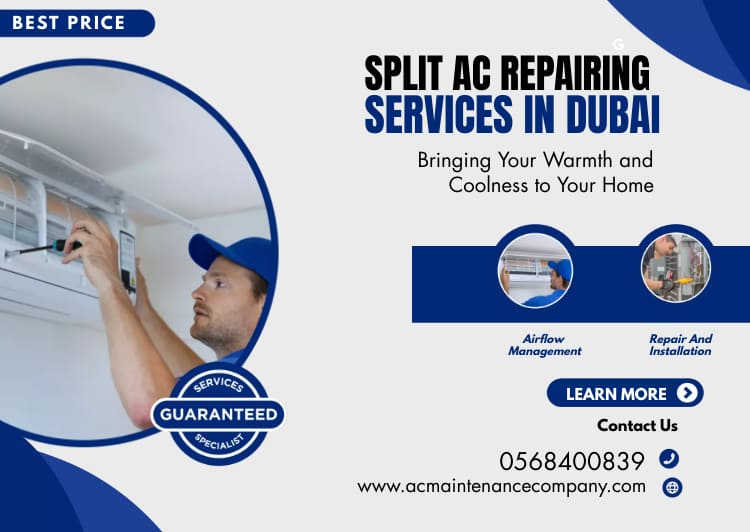 split ac repairing services in Dubai