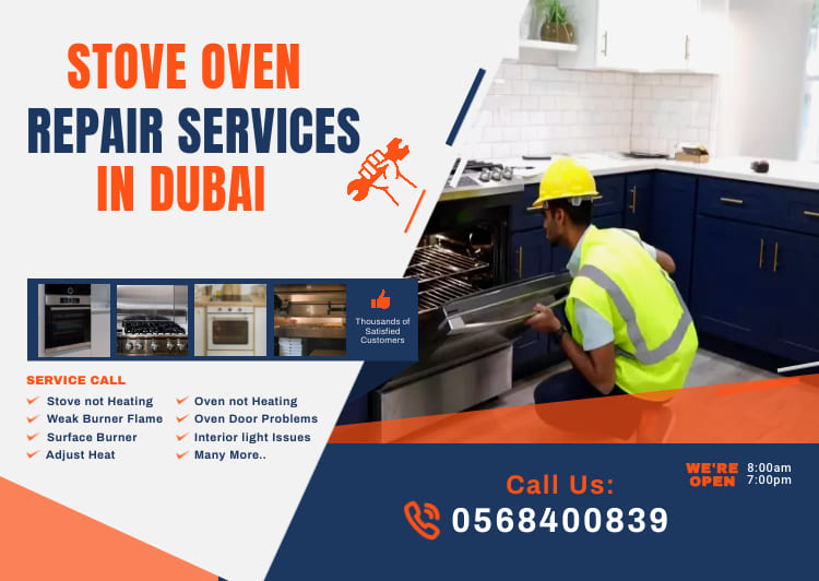 stove oven repair services in Dubai